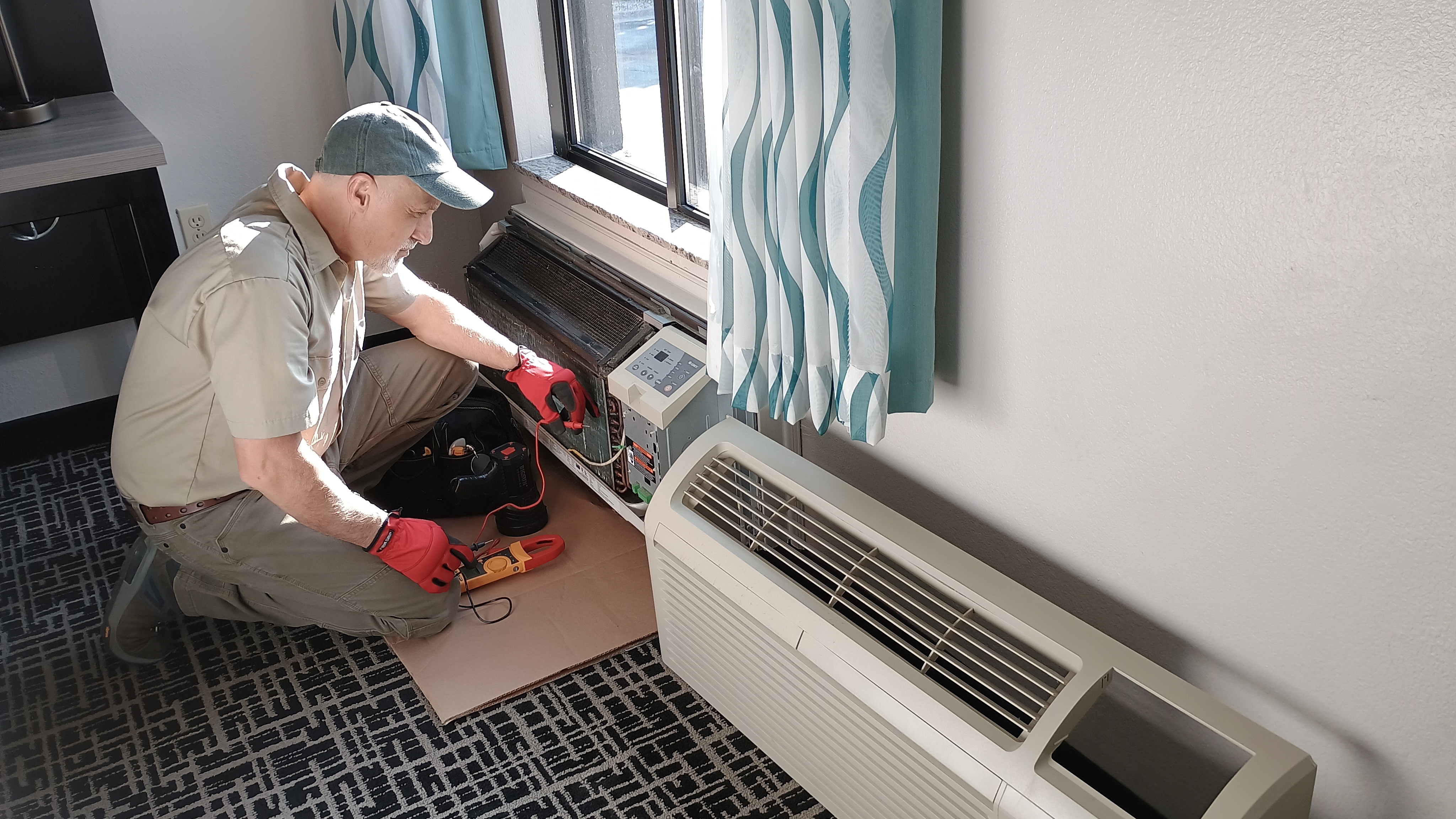 PTAC unit service and replacement